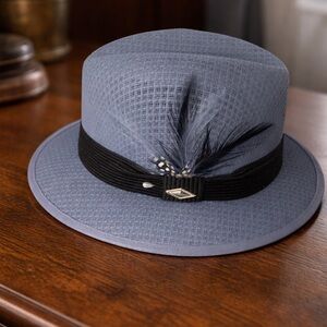 Frank’s Hats Garcia Classic OG Originals Gray Fedora Hat